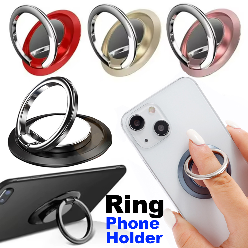 Phone Accessories And Gadgets - 360° Draaibare Vingerring Telefoonhouder Stand Grip