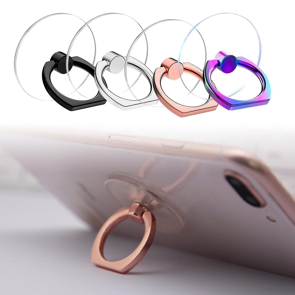 Phone Accessories And Gadgets - Transparante telefoonringhouder standaard 360 ° Draaibare,