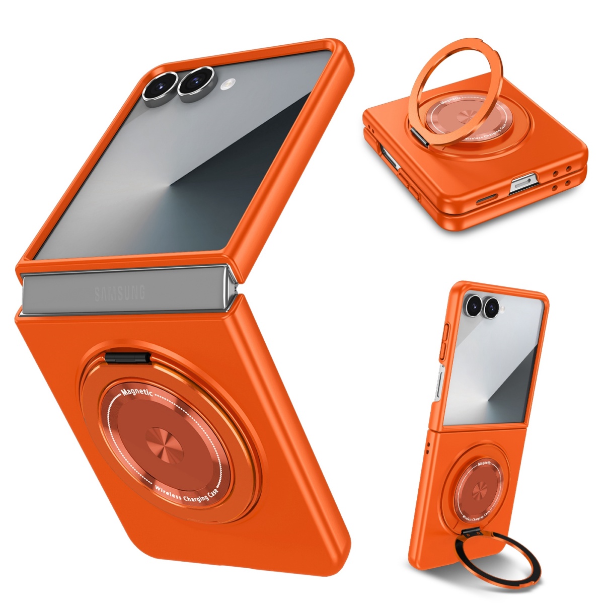 Phone Accessories Ring Holder - Magnetische Metalen Draaibare Ringhouder Telefoonhoesje voor