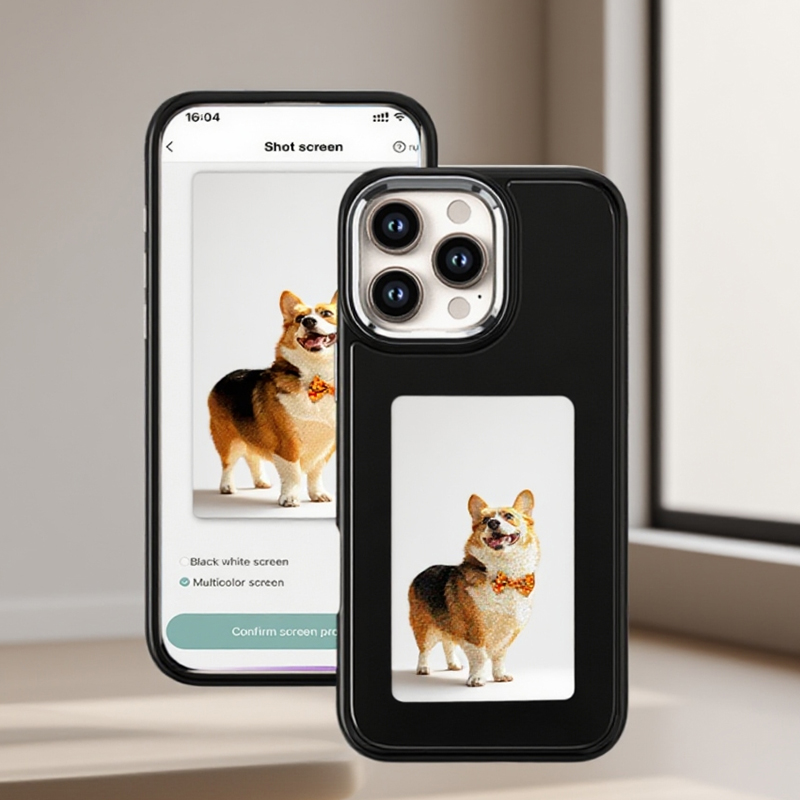 Phone Accessories And Gadgets - DIY E-Inkt Scherm Telefoon Case NFC