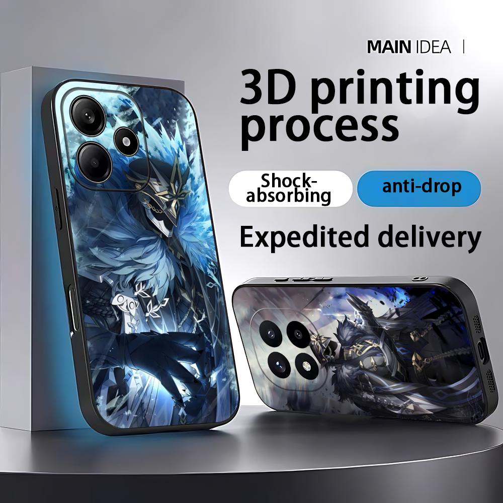 Xiaomi Phone Accessories - Genshin Impact Capitano Telefoon Case Voor