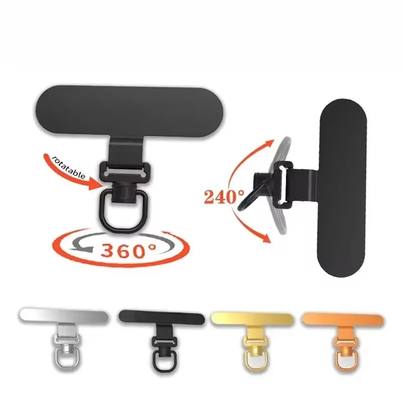 Phone Accessories Ring Holder - 360° Draaibare Telefoon Lanyard Clip Metalen