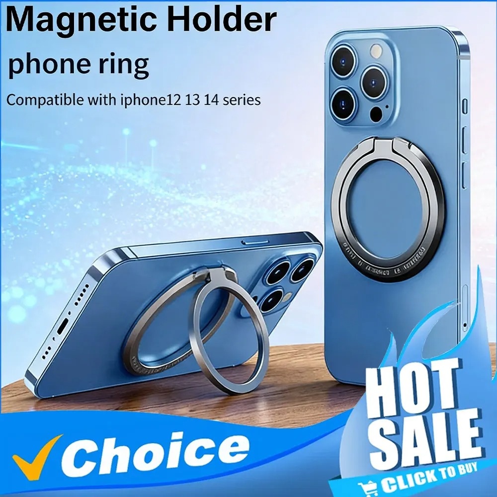 Phone Accessories And Gadgets - Magnetische telefoonringhouder met afneembare vingergreep en