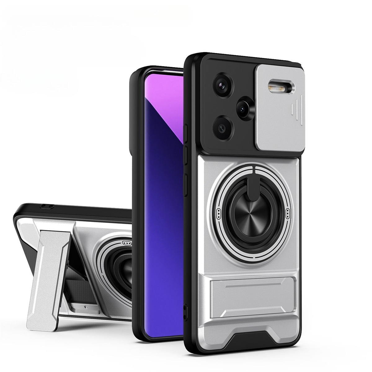 Phone Accessories Japan - Lens Slide Camera Telefoon Case voor