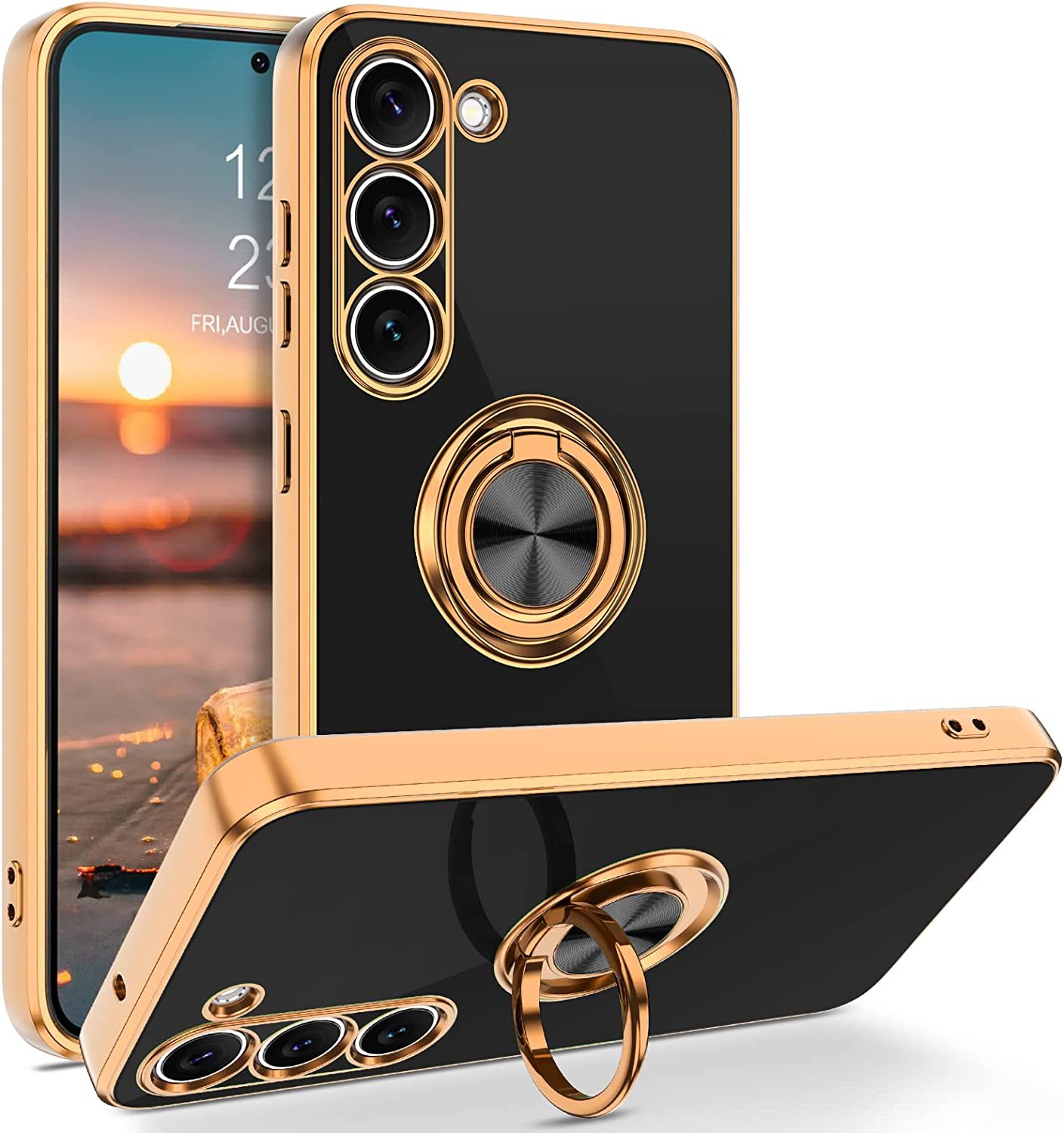 Phone Accessories Ring Holder - Luxe magnetische 360-beplating ° Ring Houder