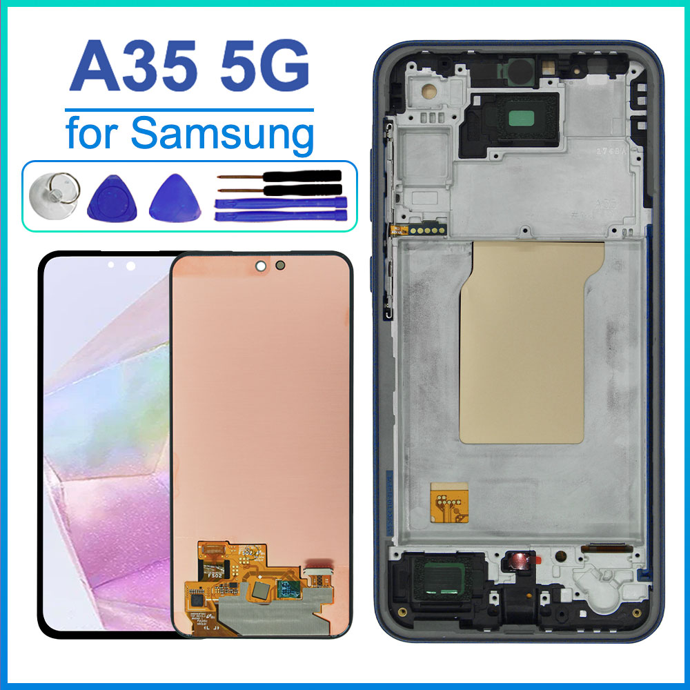 Phone Accessories Display Board - Hoogwaardig LCD-scherm voor Samsung Galaxy A35