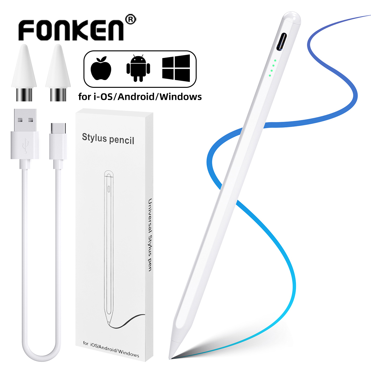 Phone Accessories Display Board - Styluspen voor iOS/Android/Windows Universele touchscreen-tekenpen voor