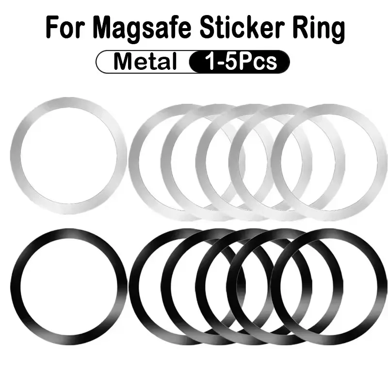 Phone Accessories And Electronics - Universele magnetische metalen plaatring van roestvrij