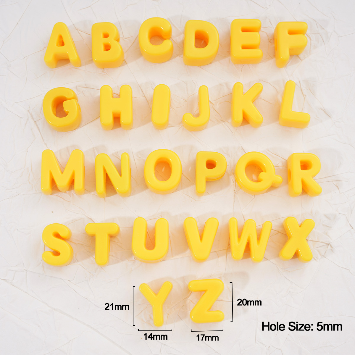2/20 stuks gele acryl kralen m - Yellow Phone Accessories recensie en prijs