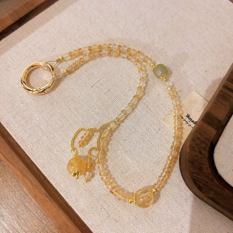 Natuurlijke gele kristallen te - Yellow Phone Accessories recensie en prijs
