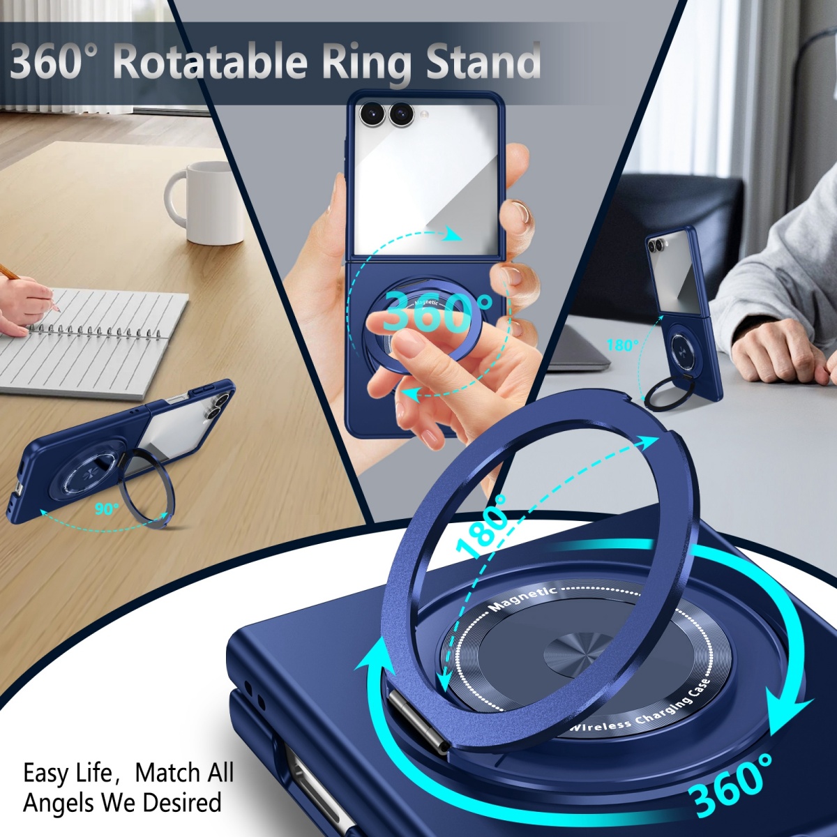 Magnetische Metalen Draaibare  - Phone Accessories Ring Holder recensie en prijs