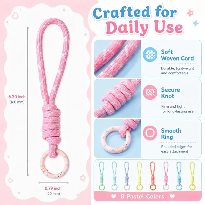 Handgeweven sleutelhanger voor - Phone Accessories Jewelry recensie en prijs