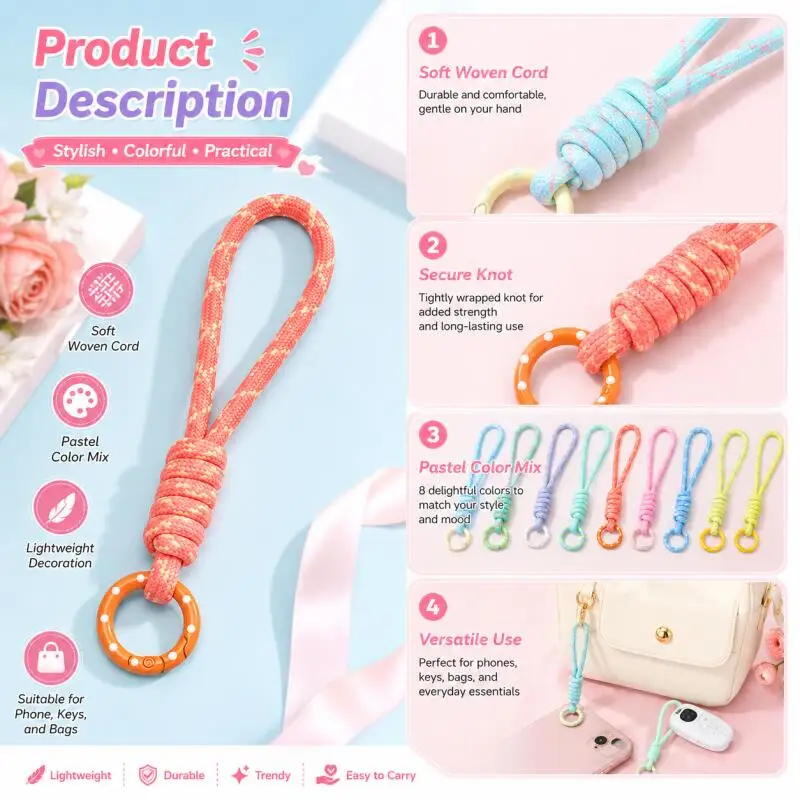 Handgeweven sleutelhanger voor - Phone Accessories Jewelry recensie en prijs