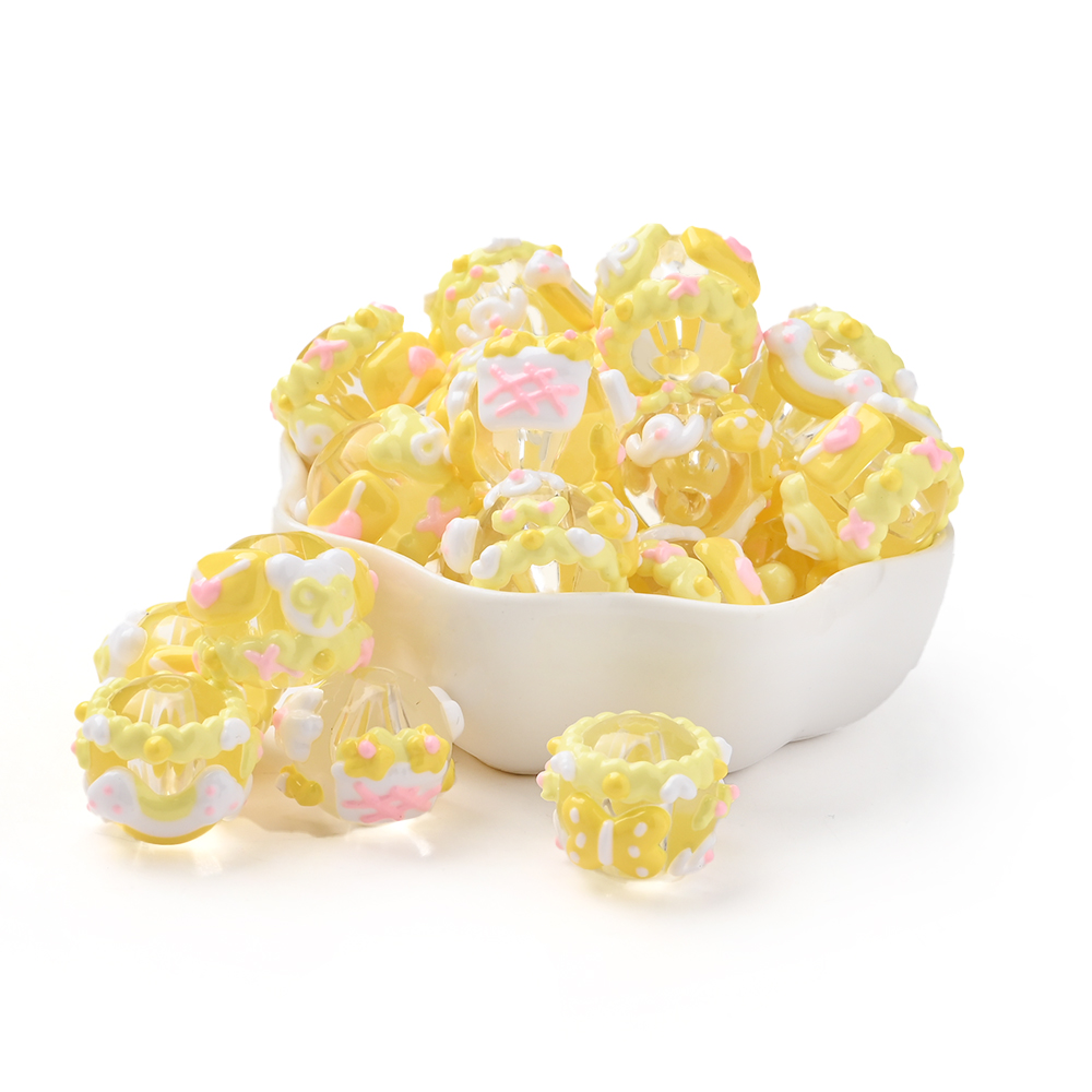 10 stuks gele transparante han - Yellow Phone Accessories recensie en prijs