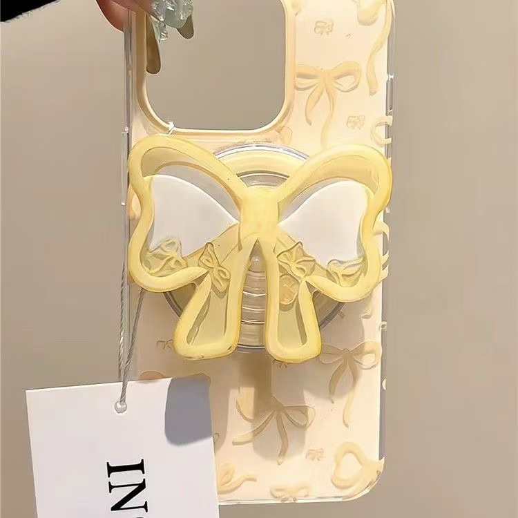 Gele vlinderdas schudden carto - Yellow Phone Accessories recensie en prijs