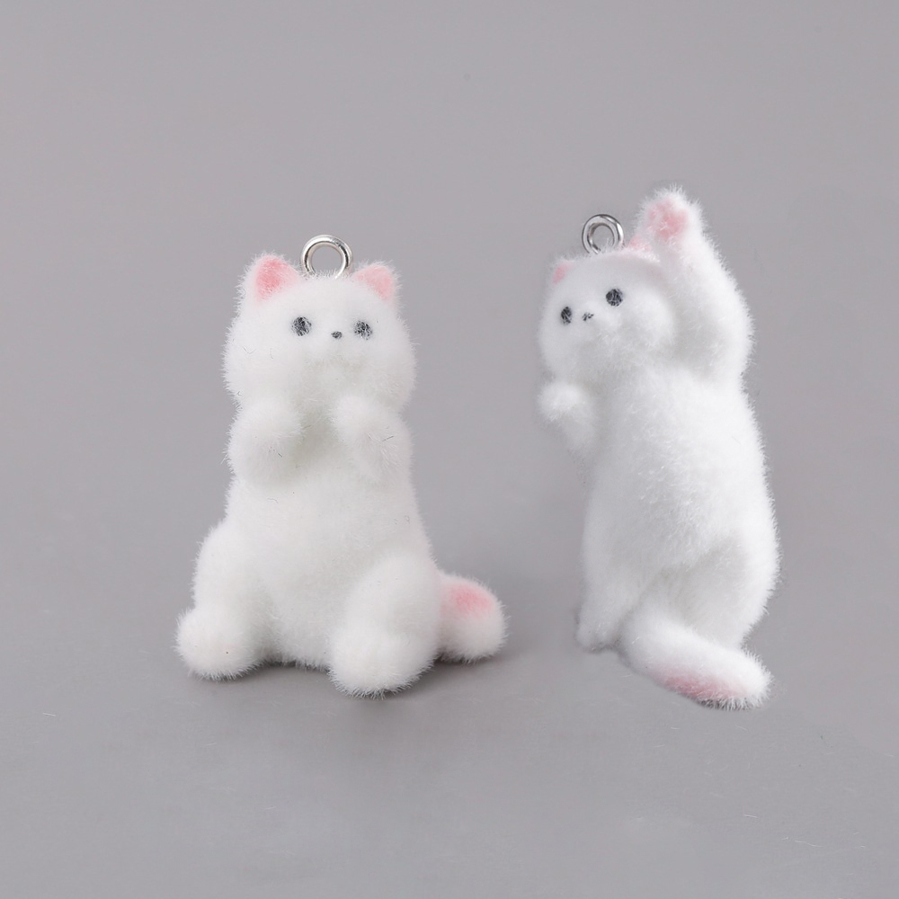 2 stuks Flocking Little Cat Ha - Phone Accessories Jewelry recensie en prijs