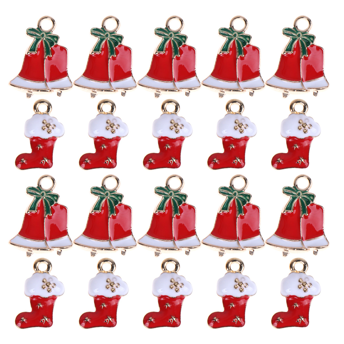 20 stuks kerstlegering klokken - Phone Accessories Jewelry recensie en prijs